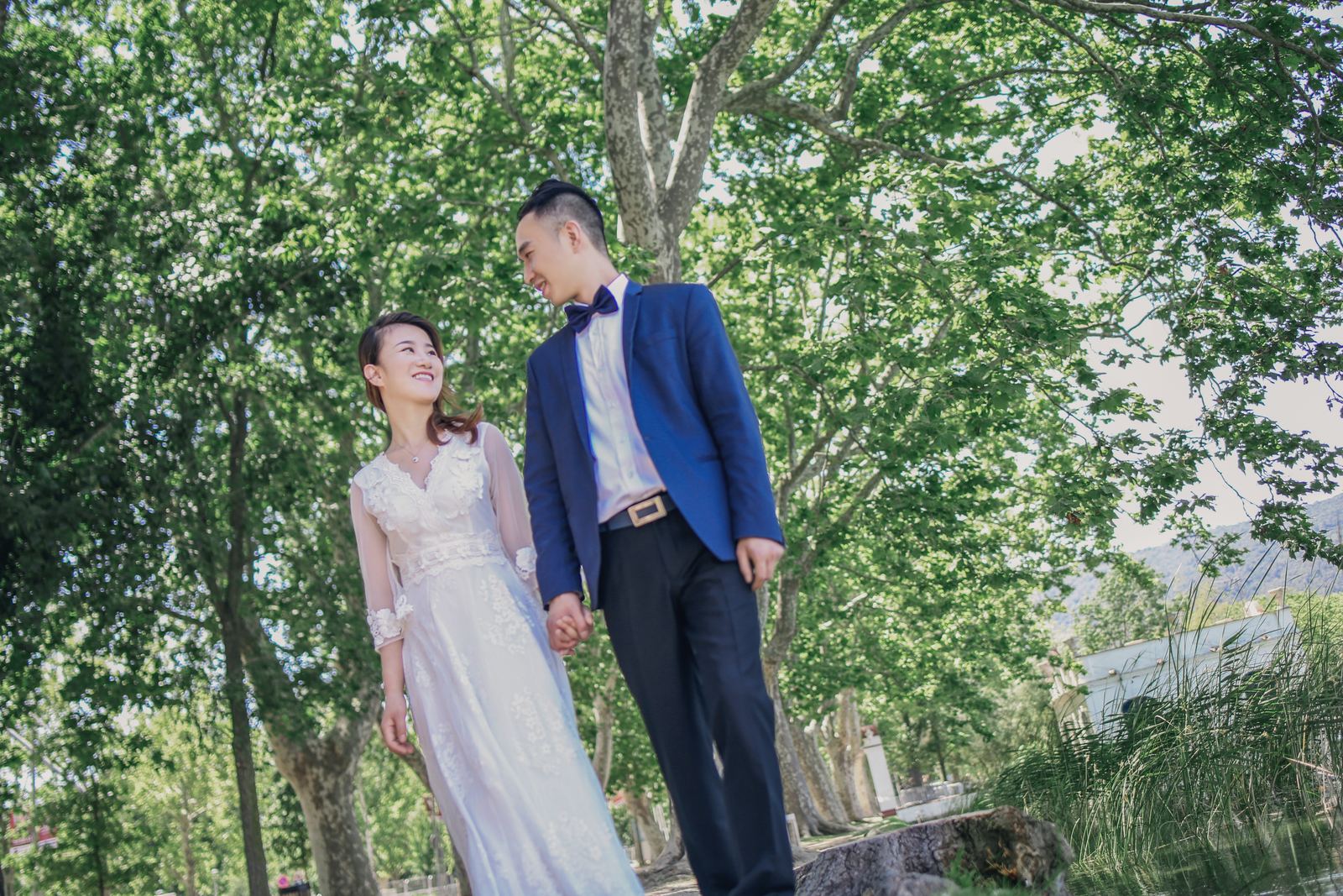 巴尼奥莱斯湖婚纱照 - 巴塞罗那