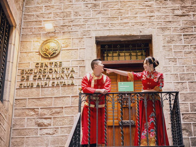 哥特区 - 巴塞罗那旅拍