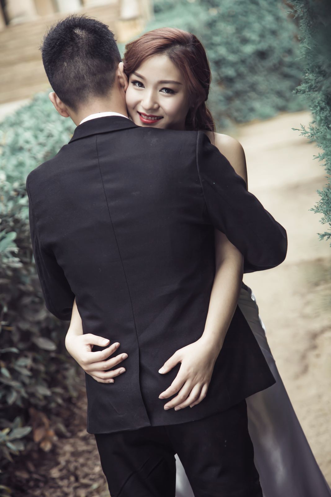迷宫花园婚纱照 - 巴塞罗那
