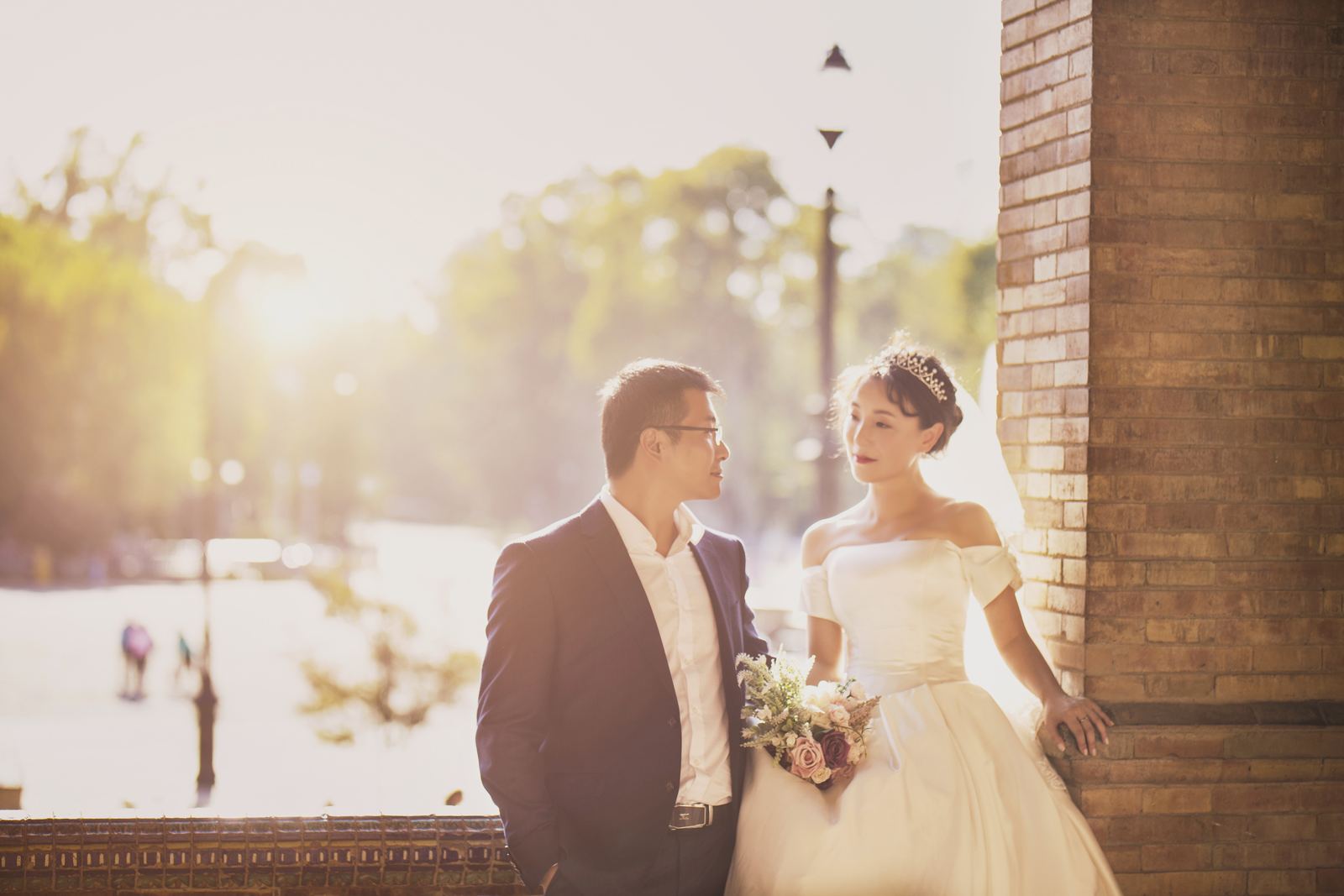 塞维利亚婚纱照 - 巴塞罗那