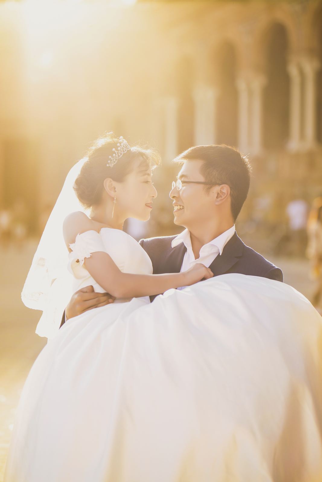 塞维利亚婚纱照 - 巴塞罗那