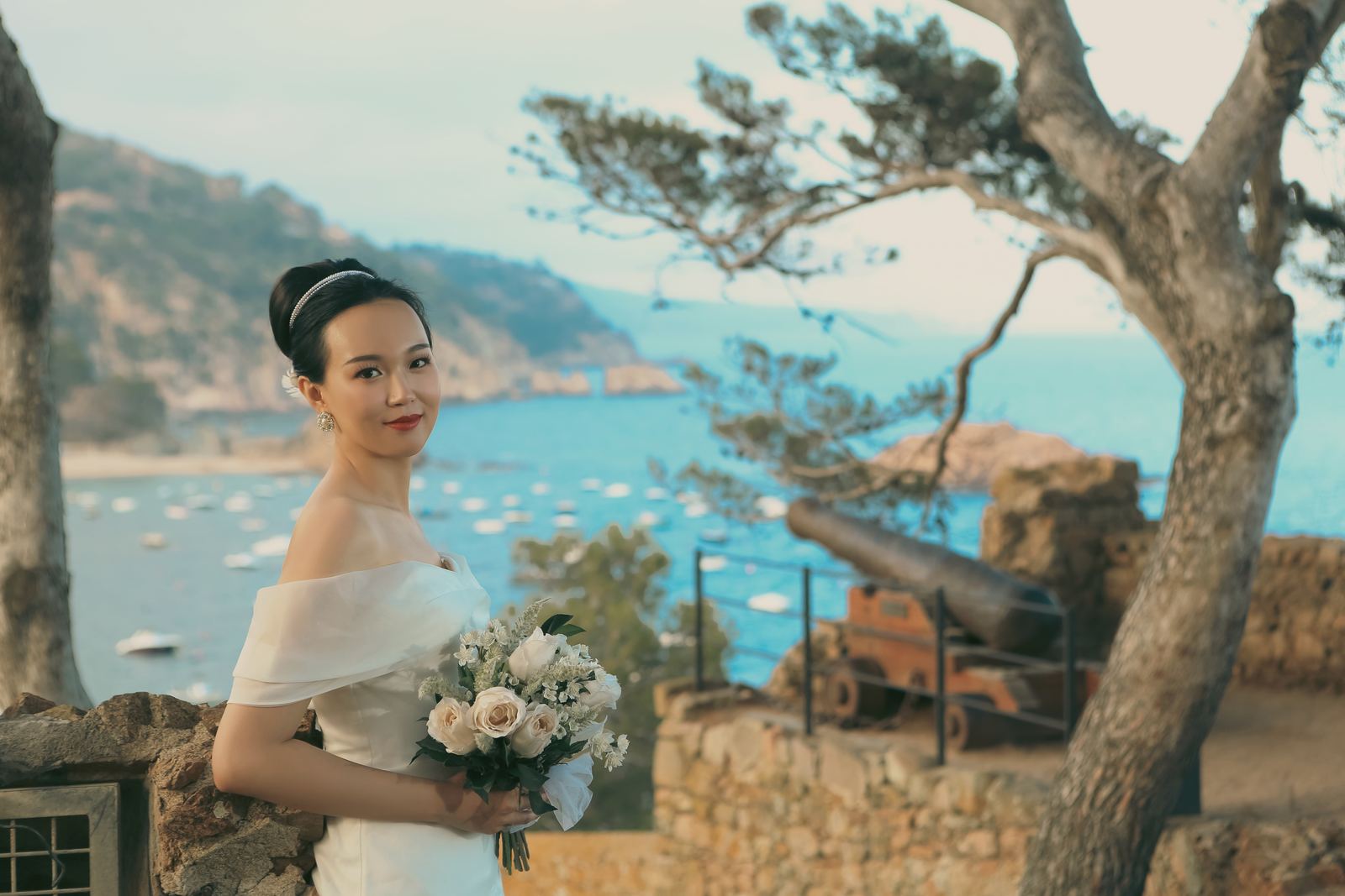 托萨·滨海婚纱照 - 巴塞罗那